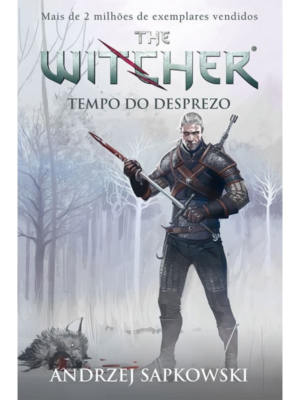 Tempo do desprezo - The Witcher - A saga do bruxo Geralt de Rívia (Capa game)