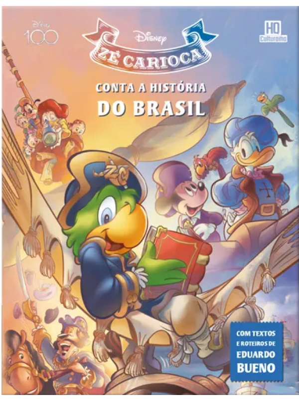 Zé Carioca conta a História do Brasil