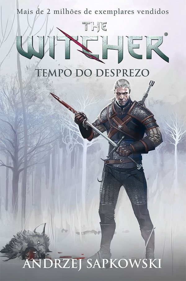 Tempo do desprezo - The Witcher - A saga do bruxo Geralt de Rívia (Capa game)