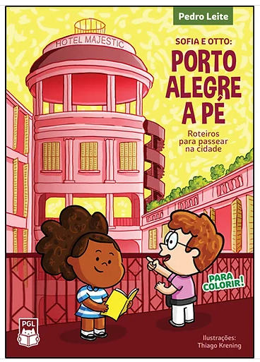 Sofia e Otto: Porto Alegre a Pé - Para Colorir